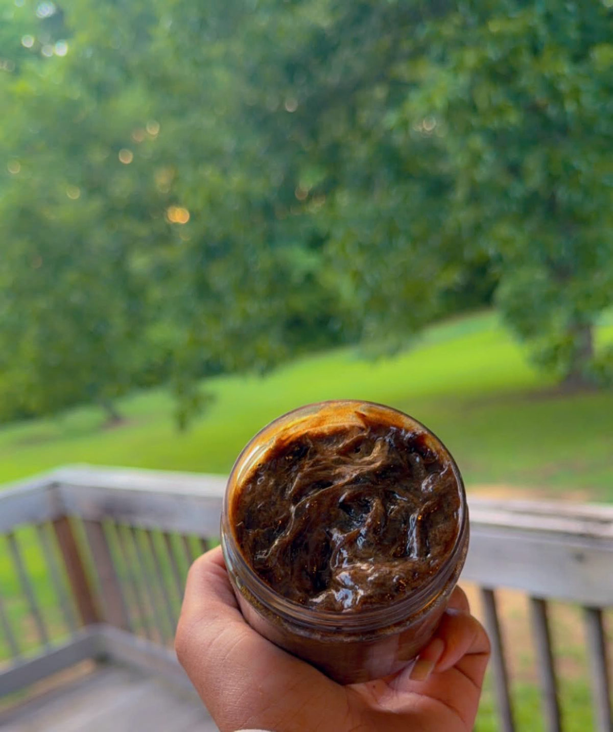 Raw African Black Honey Soap Goo