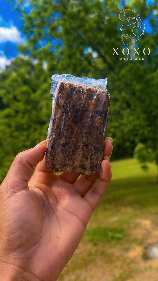 RAW African Black Soap Slice