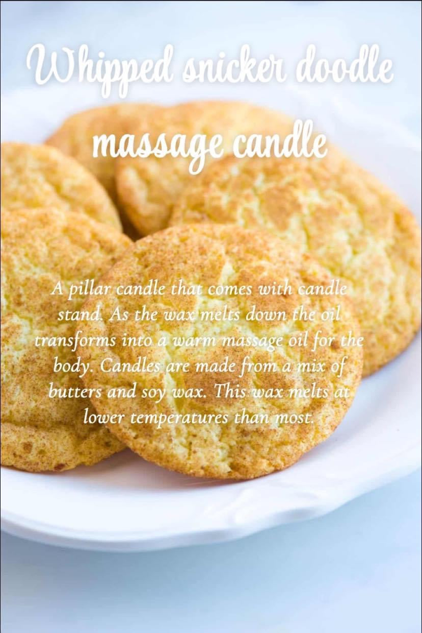 Whipped Snickerdoodle Massage Candle