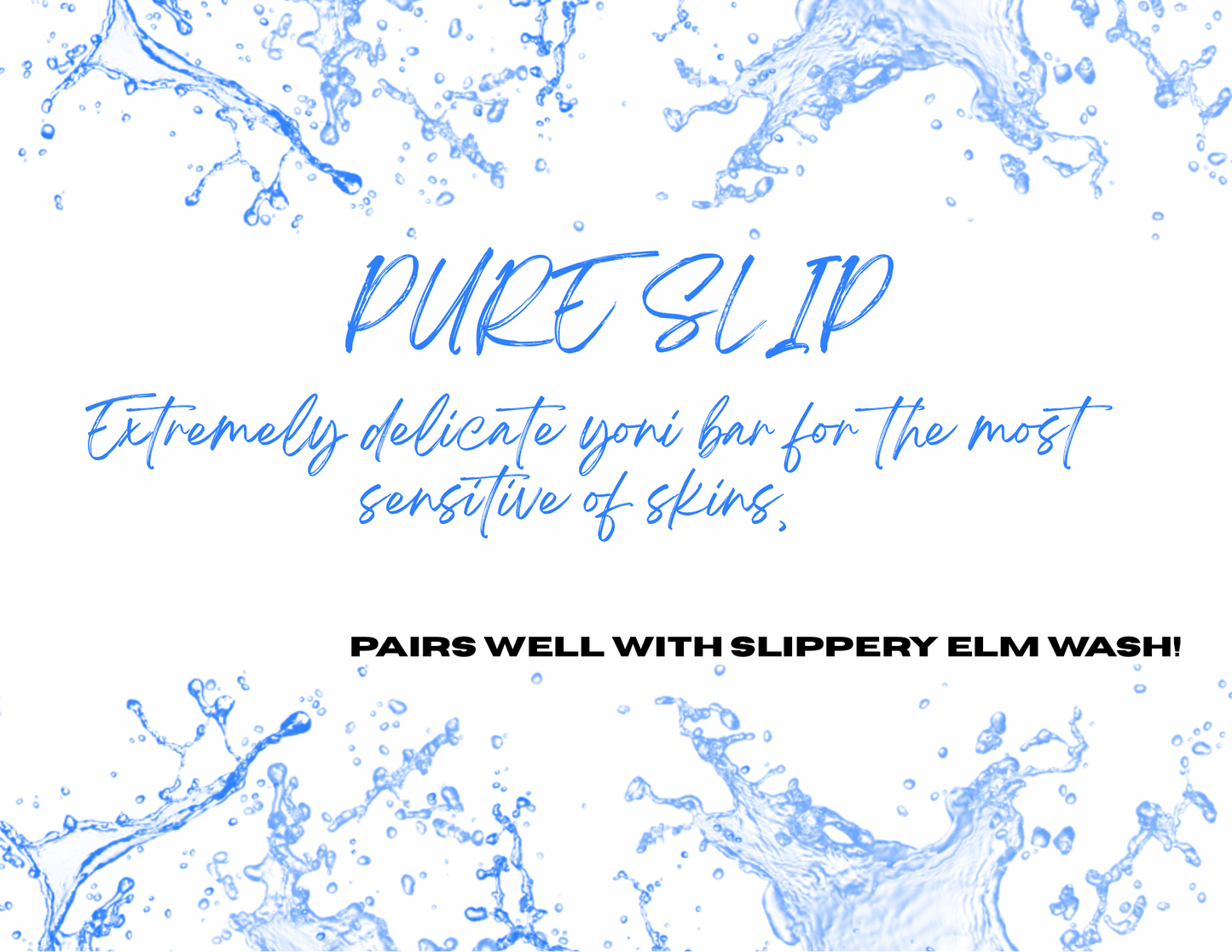 Pure Slip Yoni Bar (Clear Bar)