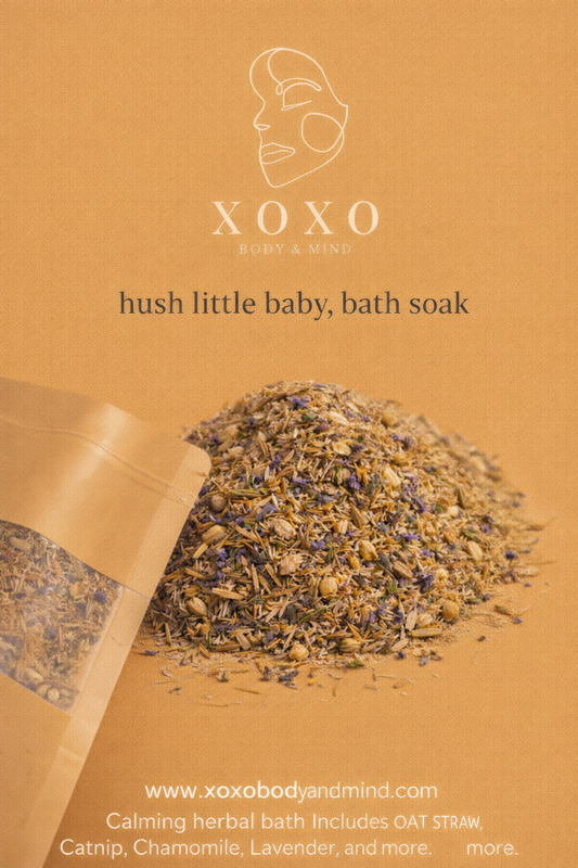 Hush, little baby herbal bath soak 🌿