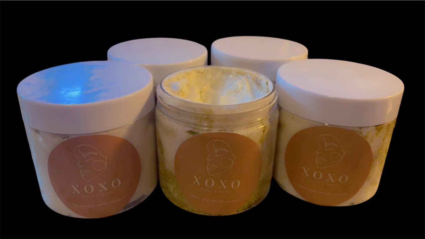 Whipped Snickerdoodle body butter with shimmer ✨