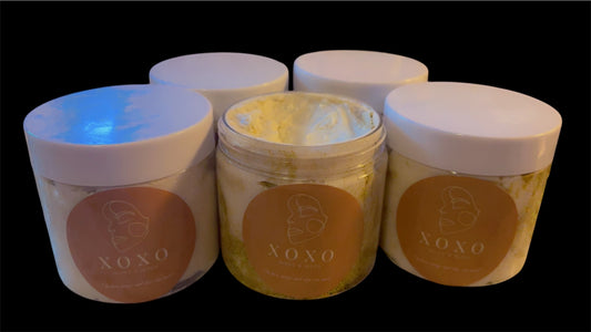 Whipped Snickerdoodle body butter with shimmer ✨
