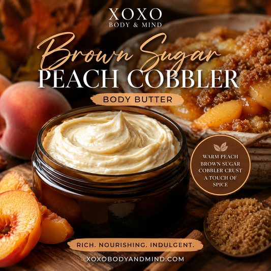 Brown sugar peach cobbler 🍑